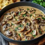Cchicken hampignons in cremiger Soße | Rezept