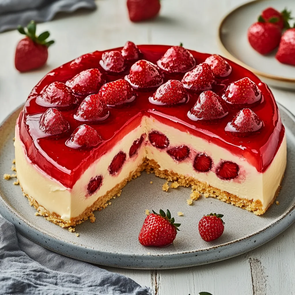 Erdbeerkuchen