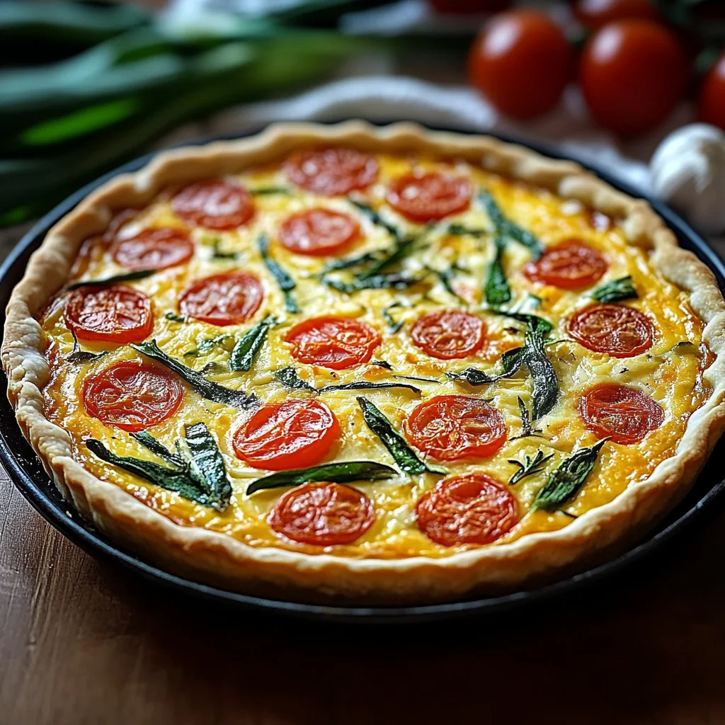 Bärlauch-Quiche