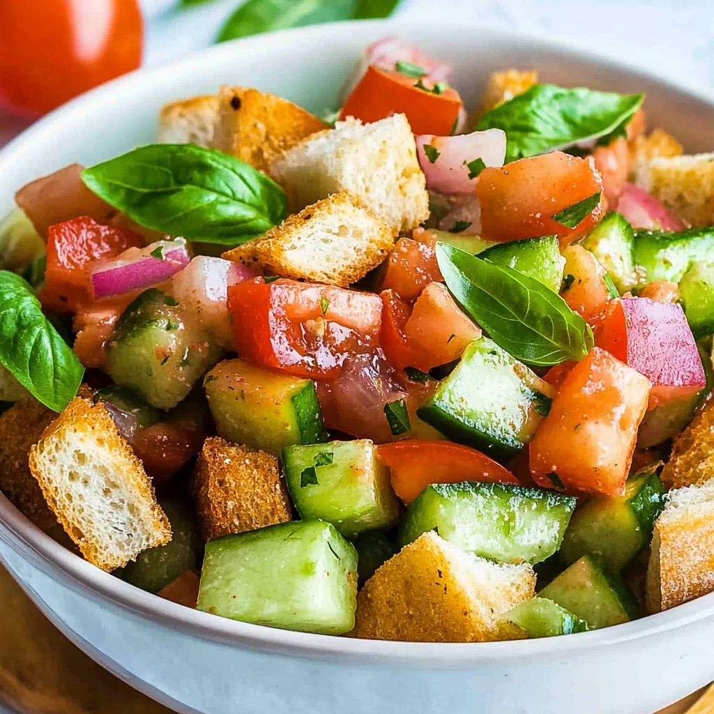 Brotsalat - ganz einfach gemacht