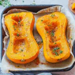 Butternut-Kürbis aus dem Ofen