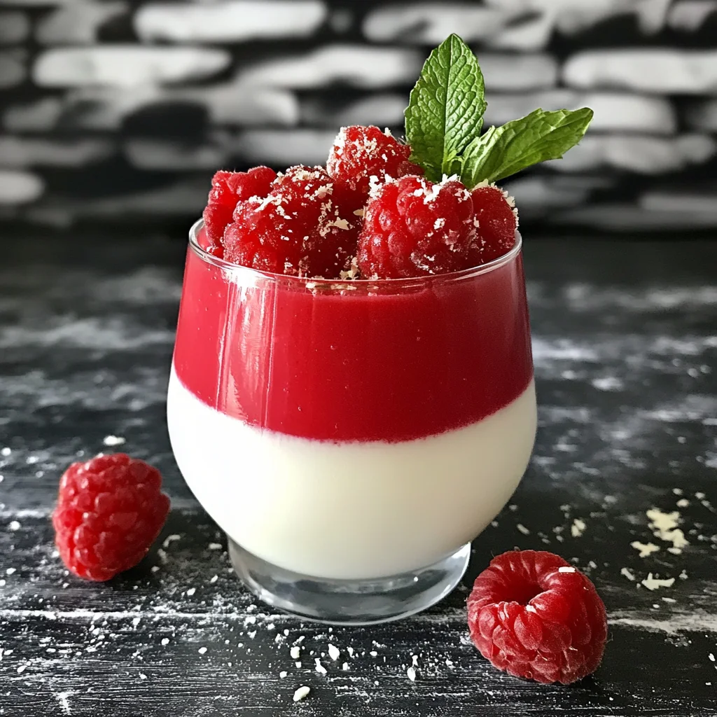 Einfaches Panna Cotta im Glas Rezept