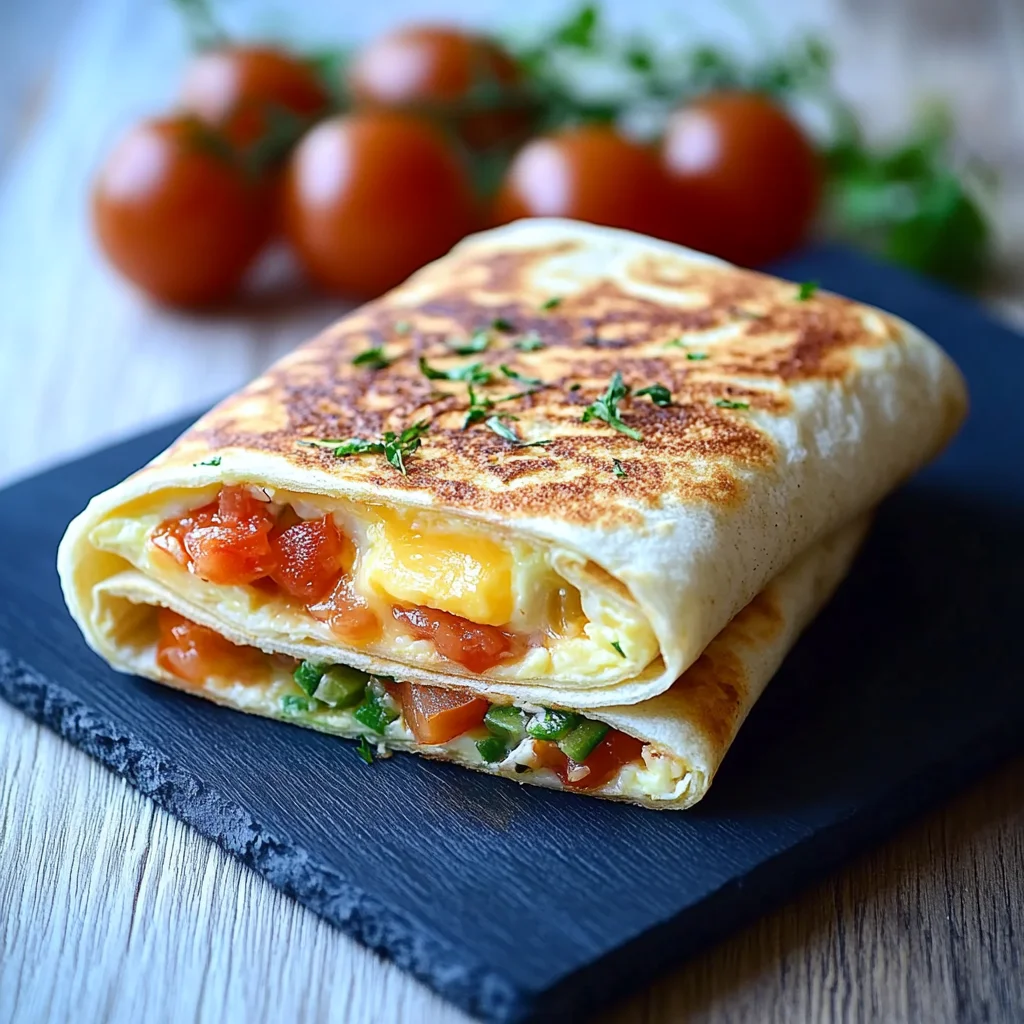 Frühstückswrap