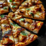 Grillhähnchen-Pizza