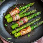Grüner Spargel Rezept - in Pfanne gebraten (zwei Varianten)