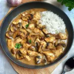 Hähnchen Pilz Geschnetzeltes