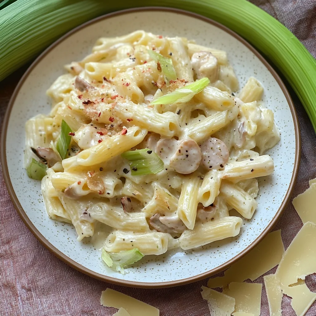 Lauchpasta