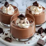 Mousse au Chocolat ohne Ei