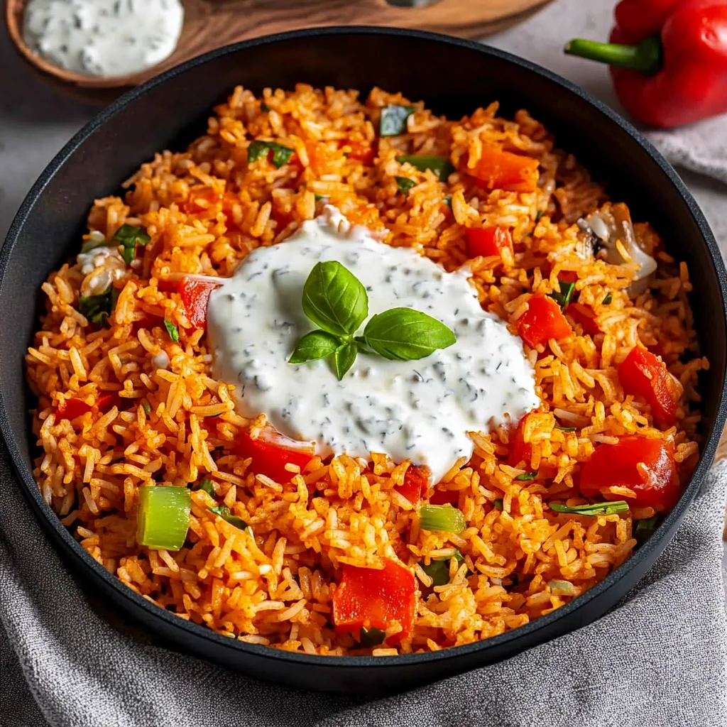 Paprika-Reis-Pfanne