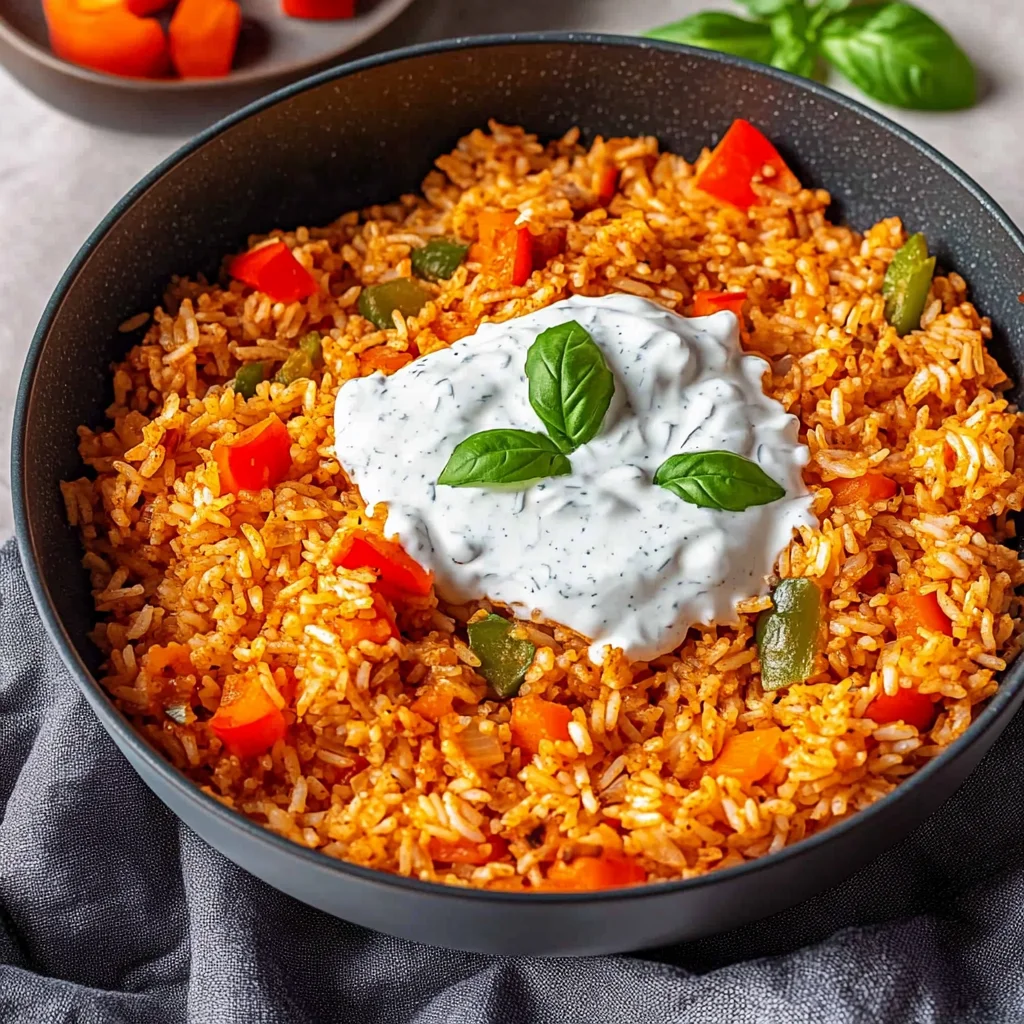 Paprika-Reis-Pfanne