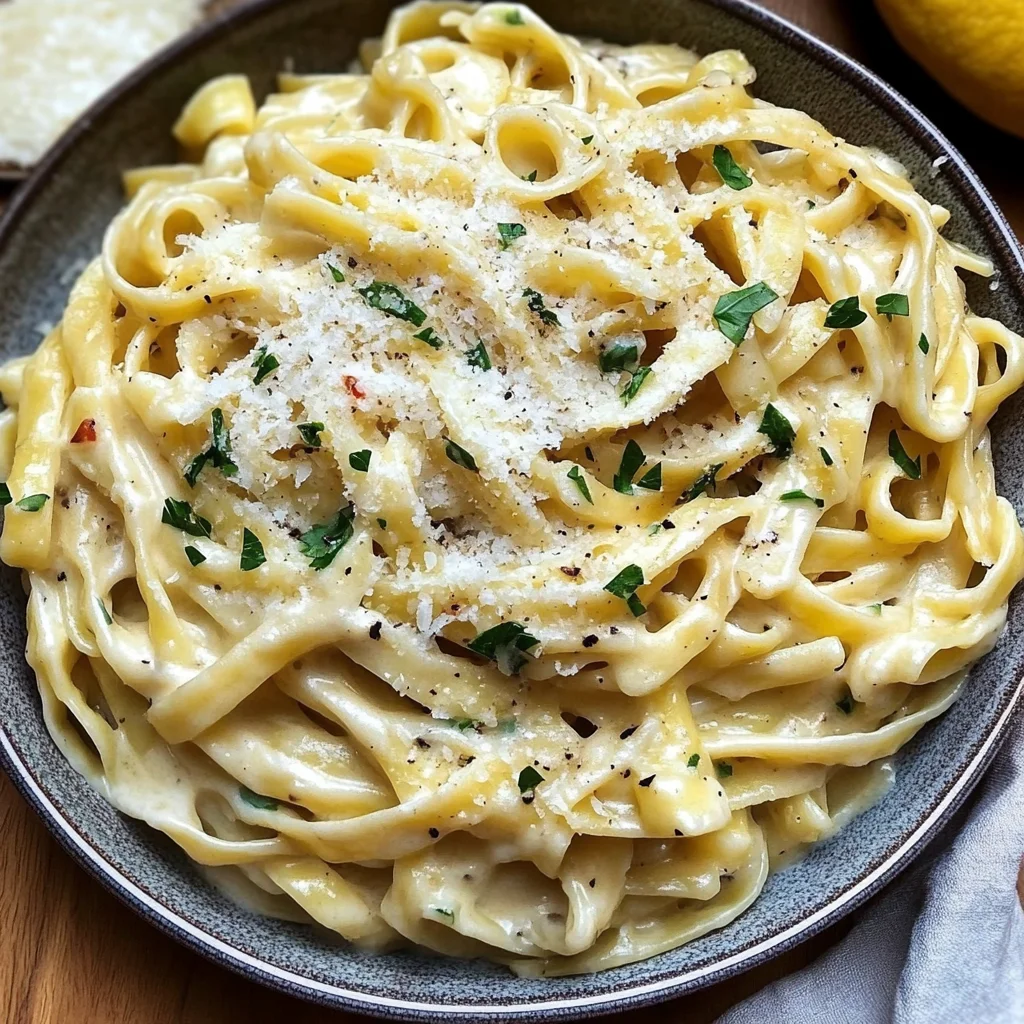 Pfeffer Pasta mit Parmesan