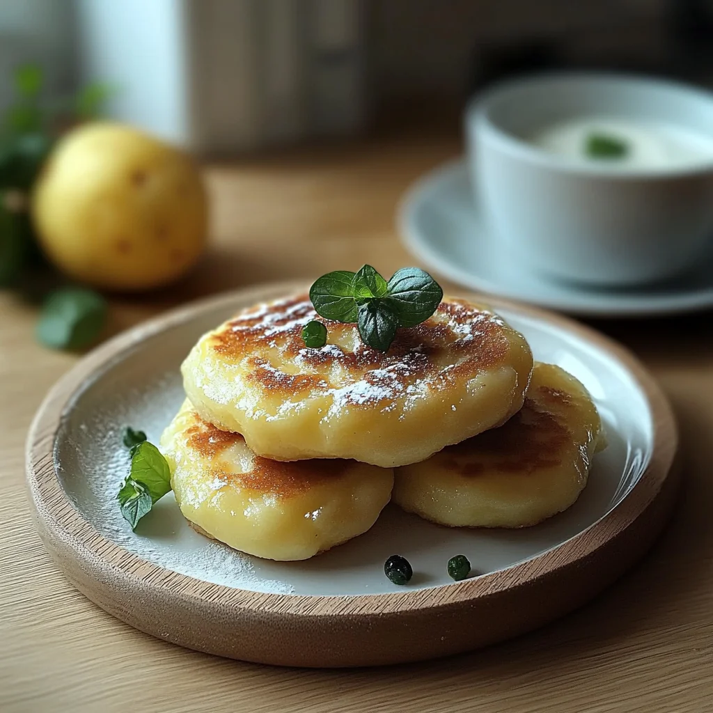 Sächsische Quarkkeulchen mit Kartoffeln - Original DDR-Rezept