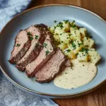 Tafelspitz mit Meerrettichsoße