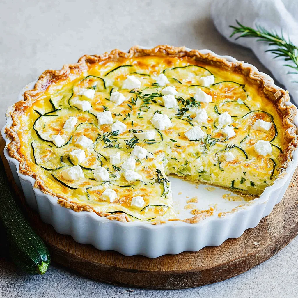 Zucchini-Quiche