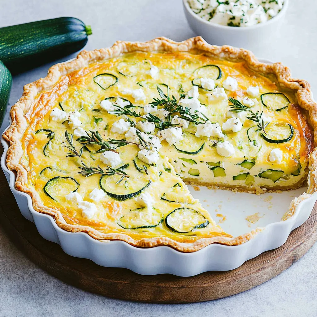 Zucchini-Quiche