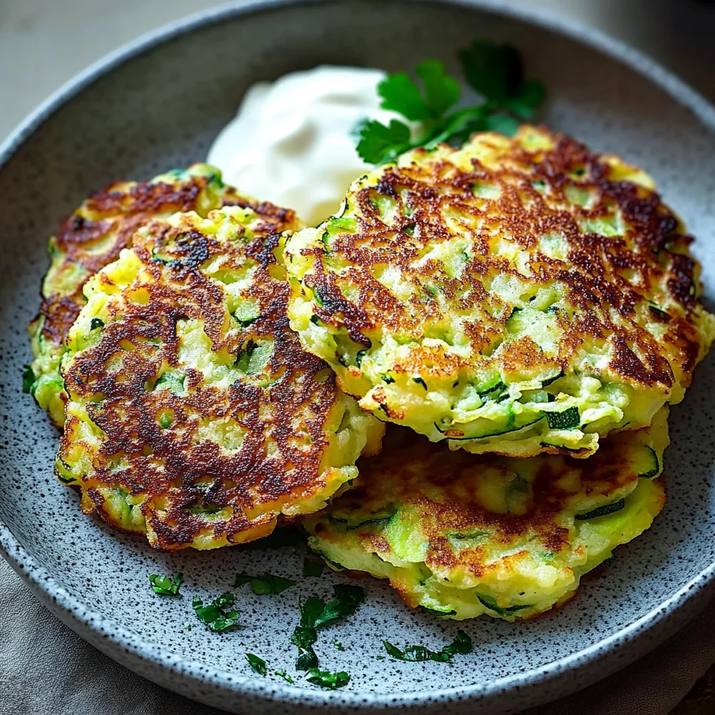 Zucchinipuffer,