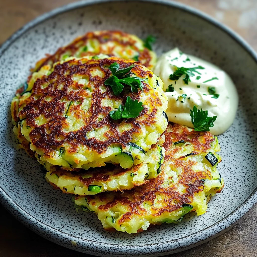Zucchinipuffer,